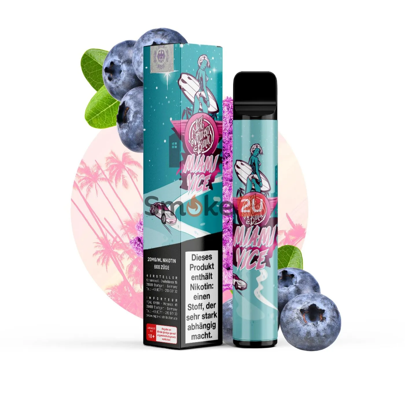 187 Vape (Nikotin) – Miami Vice