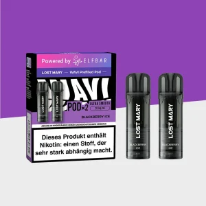 Lost Mary WAVI – Blackberry Ice – Pod (2er Pack)