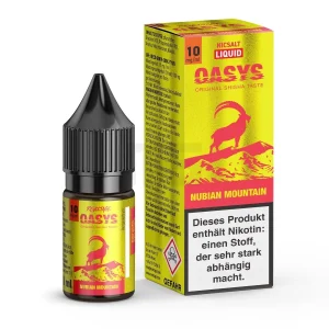 Oasys – Nikotinsalz Liquids – 10ml – Nubian Mountain – 10mg
