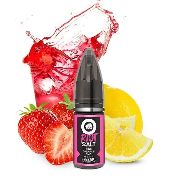 Riot Squad – Pink Grenade – 20 mg/ml – Hybrid Nic Salt – 10 ml – Bild 2