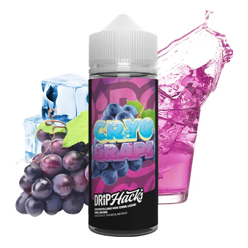 Drip Hacks Aroma – Cryo Grape – 10 ml Longfill – Bild 2