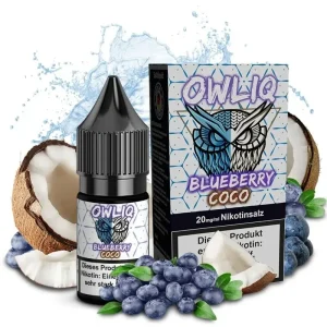 OWL Blueberry Coco – 10ml overdosed Liquid – UltraBio