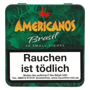 Villiger Americanos Zigarillos Brasil ohne Filter