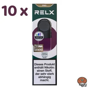 RELX Pro Pods TANGY GRAPE 9,9mg/ml 10x 2 Pods