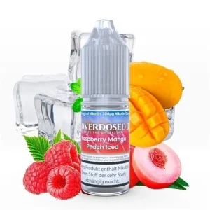 OVERDOSED II – Raspberry Mango Peach Iced NicSalt 20 mg/ml