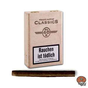 TOBACCO FACTORY Classics No 40 Brasil, 20 Zigarillos in der Holzkiste