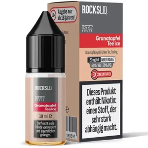 Liquids: KTS ROCKSLIQ Granatapfel Tee Ice NicSalt Liquid