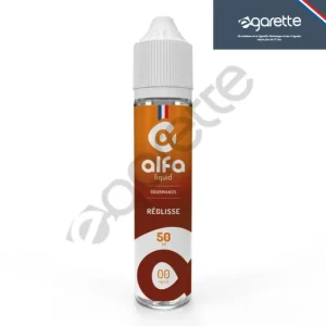 E-Liquid Réglisse – Gourmands – 50ml – Alfaliquid