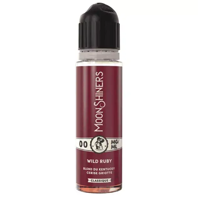 E-Liquid Wild Ruby – Moonshiners Classique – 50ml – Le French Liquide