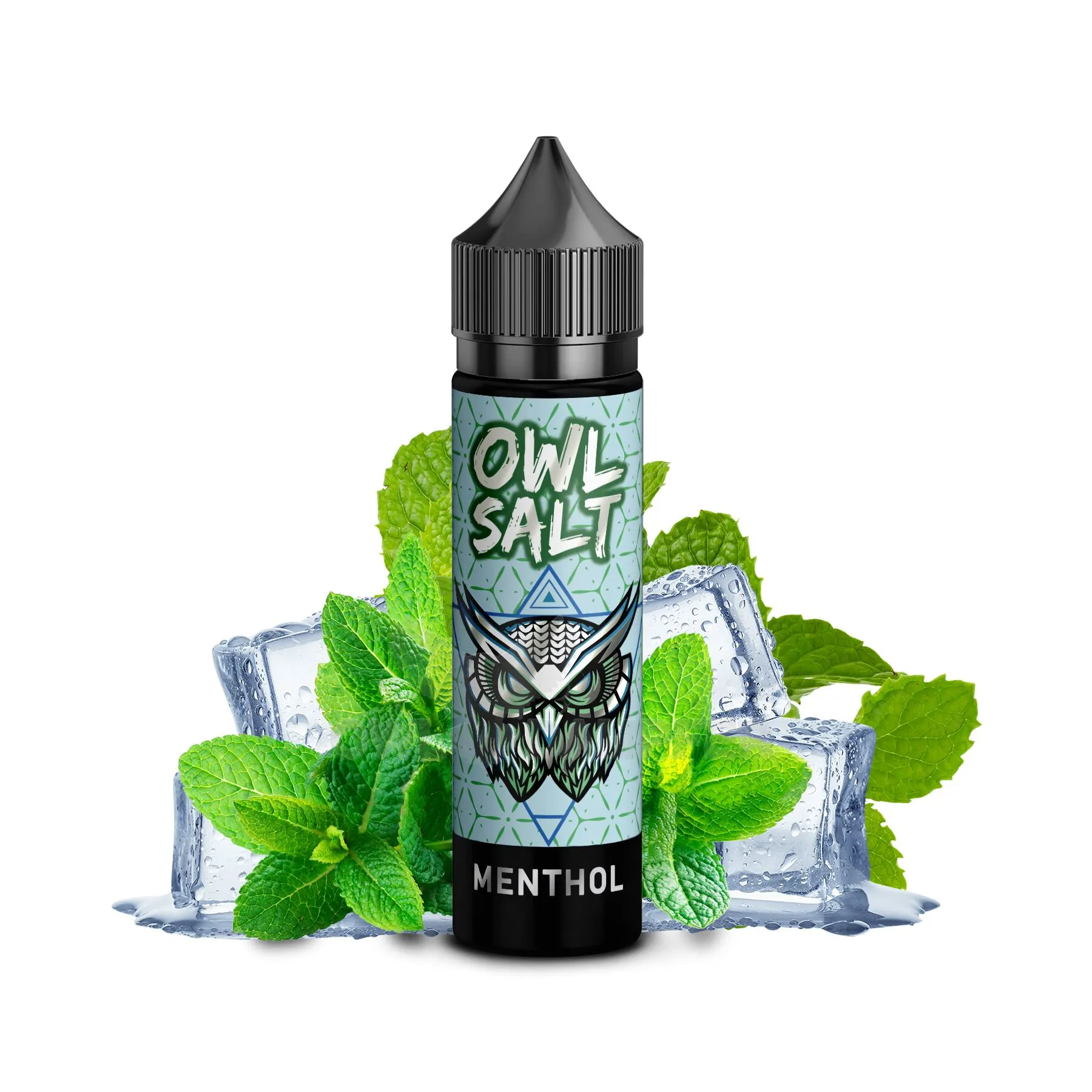 Menthol Aroma OWL Salt Longfill 10 ml in 60 ml – Bild 2