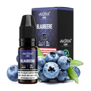 *ABVERKAUF* Liquid Nikotinsalz Blaubeere Avoria 10ml