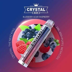SKE Crystal Bar 600 – Blueberry Sour Raspberry – Einweg Vape