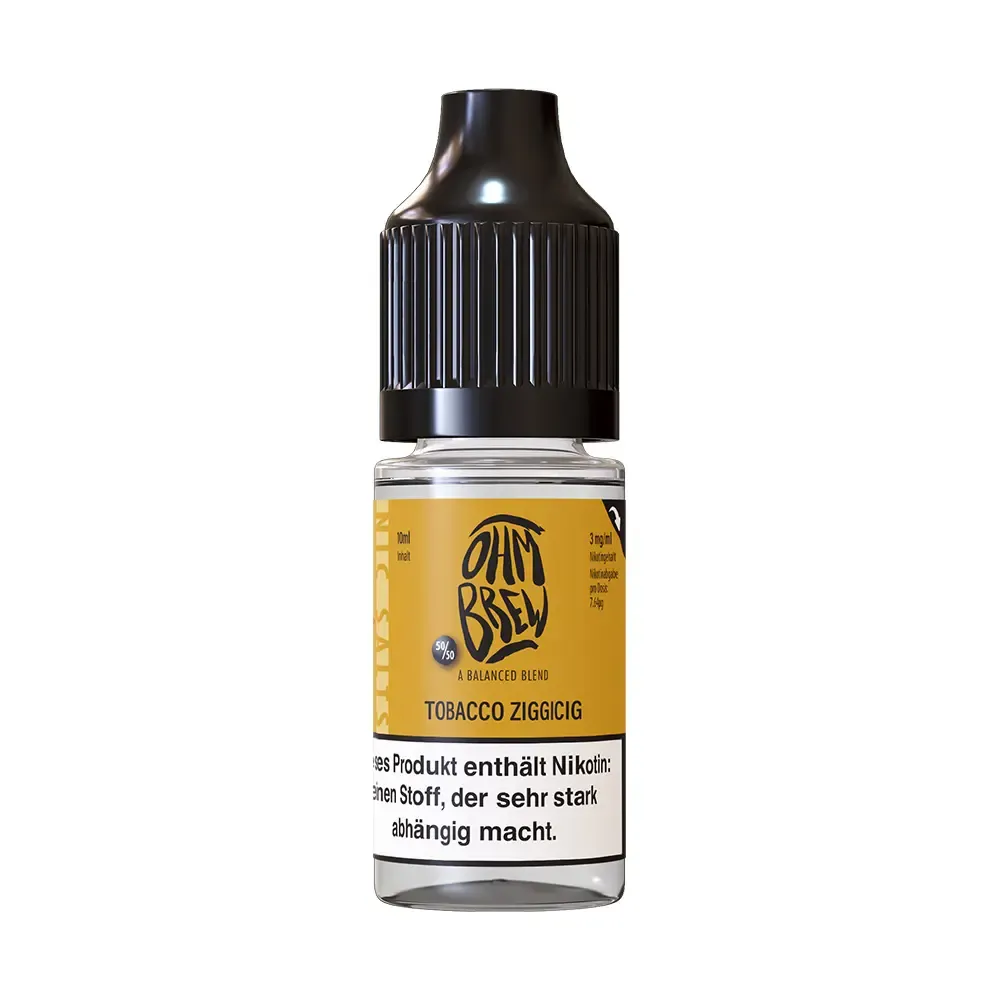 Ohm Brew Tobacco Ziggicig Nikotinsalzliquid 18mg – Bild 2