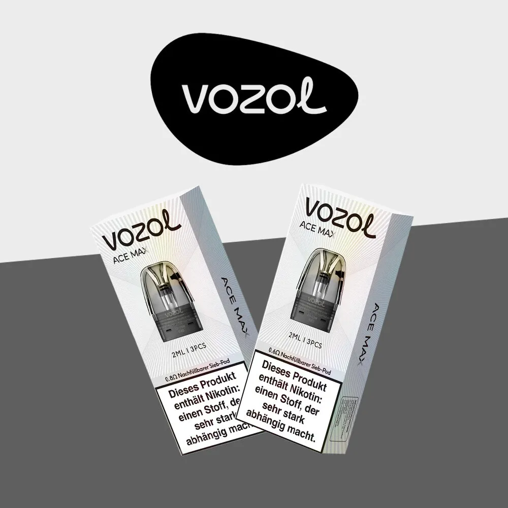 Vozol Ace Max – Mesh Refillable Pods (3er Pack)