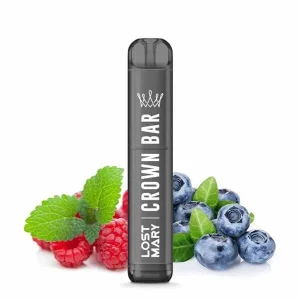 Crown Bar – Blueberry Raspberry – Al Fakher x Lost Mary – Einweg Vape