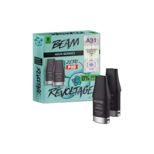 Revoltage Beam Dual – Aqua Berries – Pod (2er Pack) – Nikotinfrei