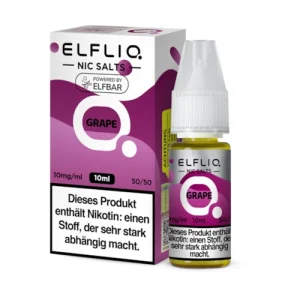 ELFLIQ Liquid Grape Nic Salt