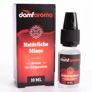 damfaroma natürliche Minze 10ml Aroma