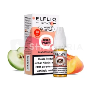 Elfbar Elfliq Liquid E-Zigarette 10ml – Apple Peach – 10mg