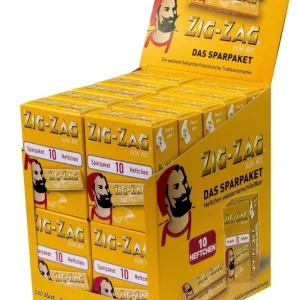 DISPLAY 20 Päckchen à 10 Heftchen à 50 Blättche Zig Zag Jumbopaket