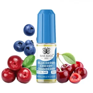 Bar Juice – Blueberry Cherry Cranberry Nicsalt – 10ml – 20mg/ml