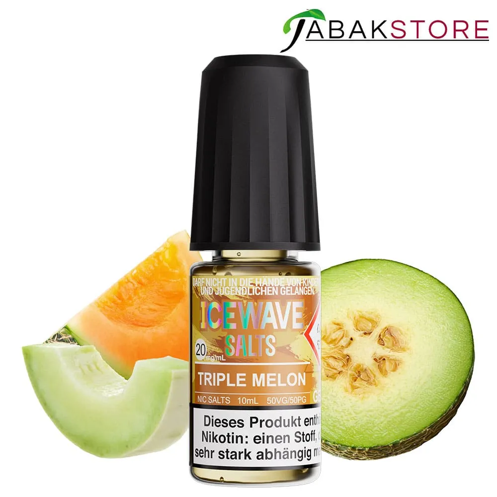 Ice Wave Salts | Liquid | Triple Melon | 20 mg