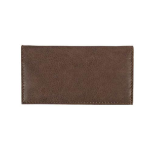 Feinschnitt-Tasche Leder hellbraun