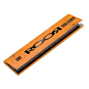 RooR Rolling Paper unbleached Slim 32 Blatt