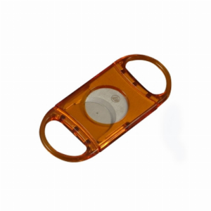 Top Cut Zigarrenschneider 23mm Acryl Orange