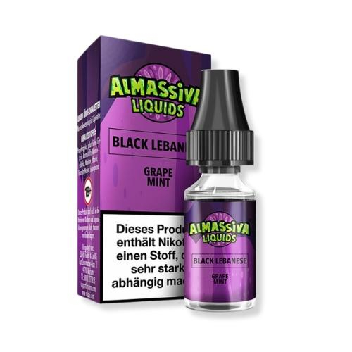 Al Massiva Black Lebanese Nikotinsalzliquid 10ml 10mg/ml – Bild 2