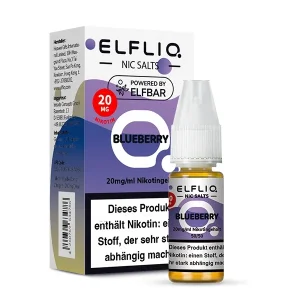 ELFLIQ Blueberry Nikotinsalz-Liquid 10ml