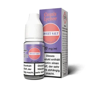 Sweet Salt – Cassis Lychee Nikotinsalz Liquid 10ml