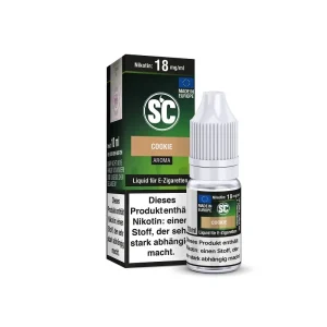 SC Liquid – E-Zigaretten Liquid 10ml – Cookie-12 mg/ml