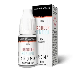 GermanFLAVOURS – Aroma 10ml Erdbeere Menthol