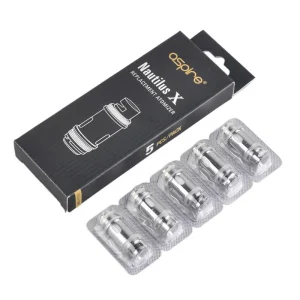 Aspire Nautilus X Ersatz Coil – Verdampferkopf 1,5 Ohm/1,8 Ohm – 5 Stück / Packung