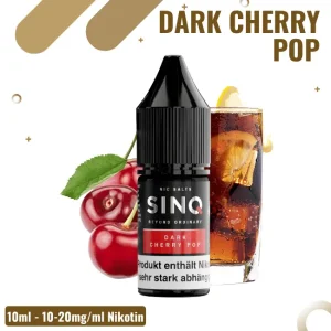 Sinq Liquid – Dark Cherry Pop – Nicsalt