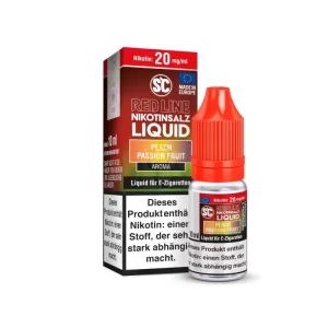 SC – Red Line – Peach Passionfruit Nikotinsalz Liquid 10mg/ml
